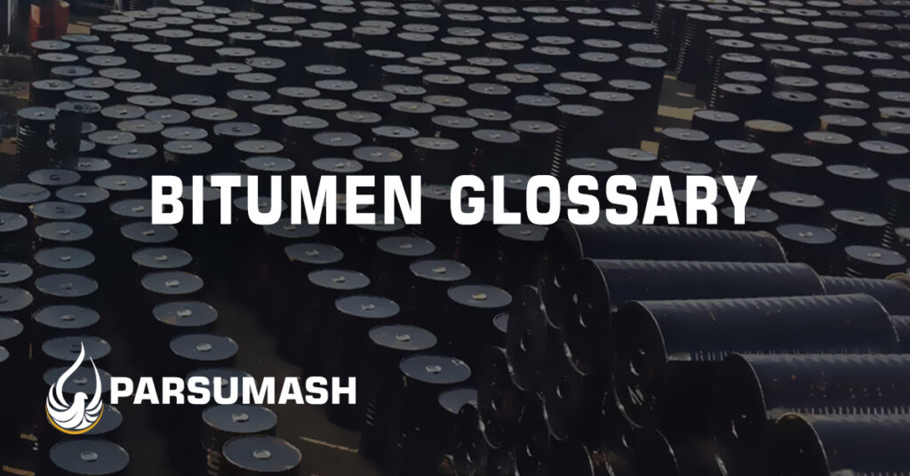 bitumen glossary